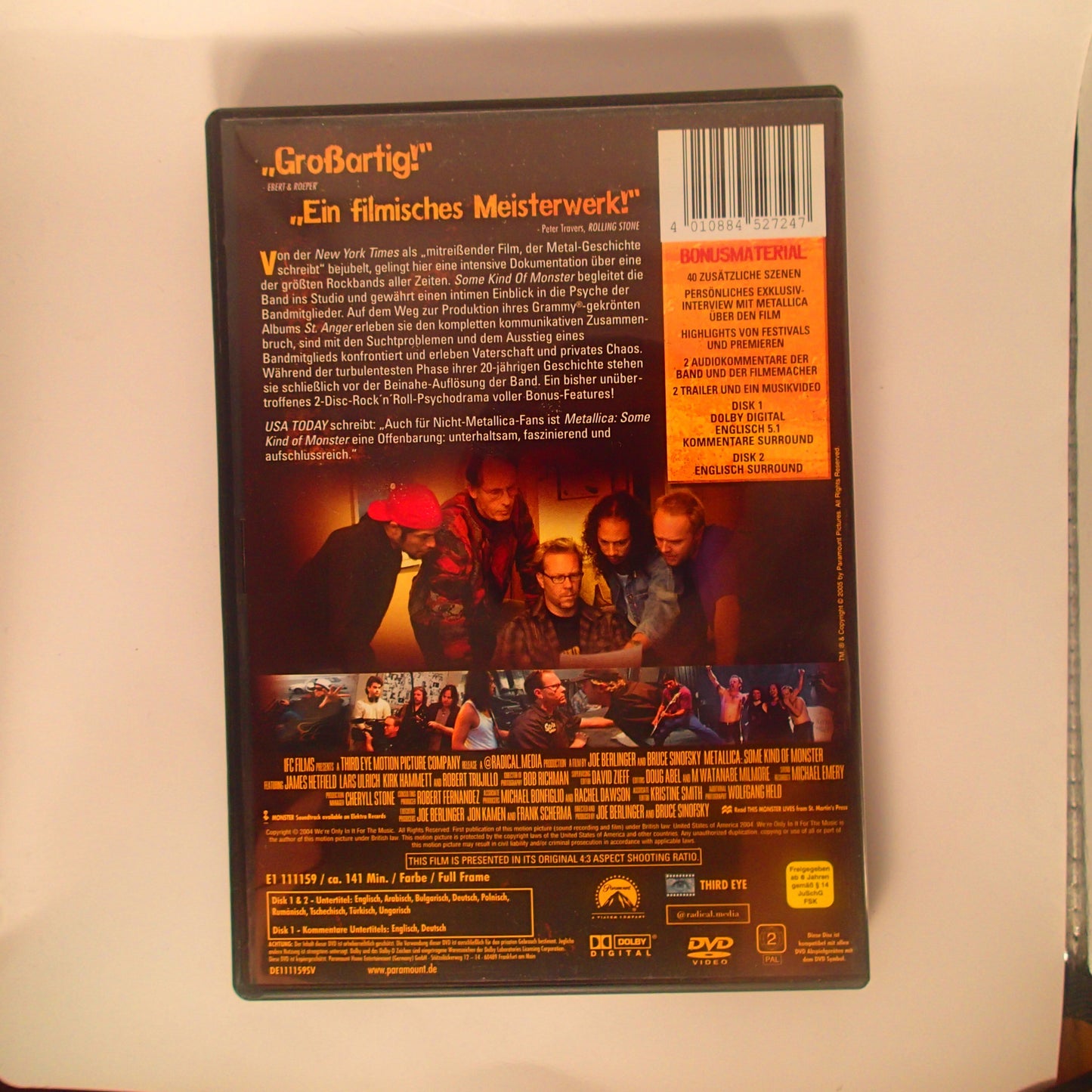 METALLICA - DVD - Some Kind of Monster - Heavy Metal