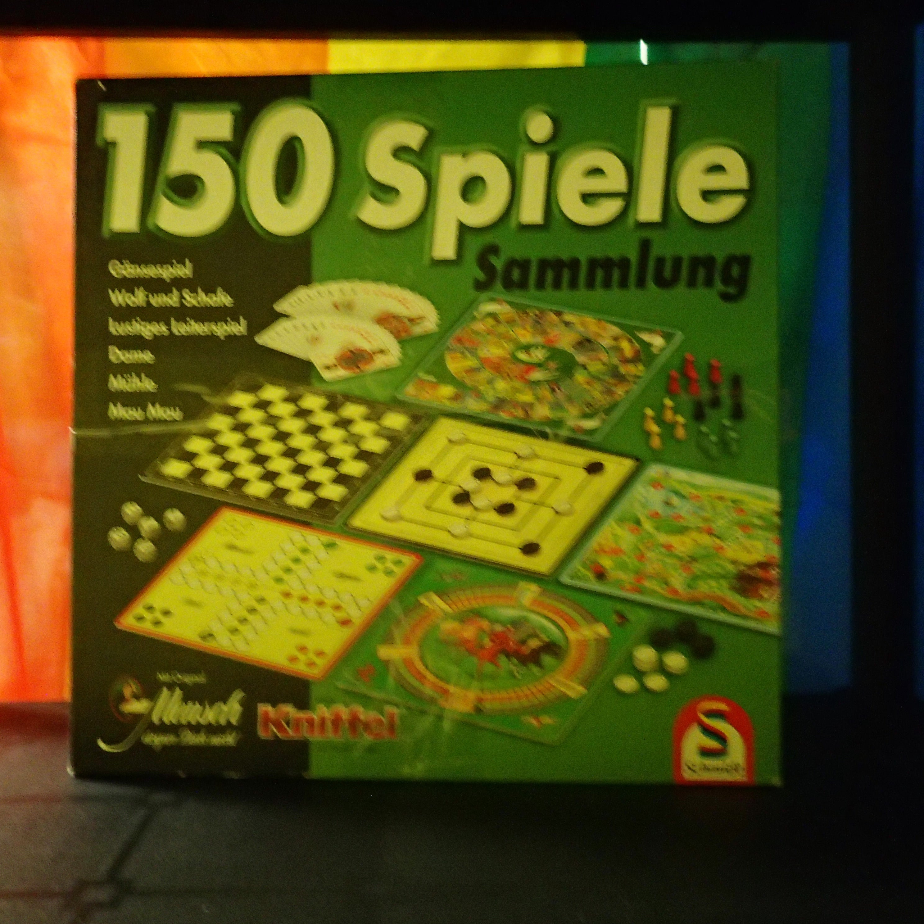 150 Spiele Sammlung - Klassische Gesellschaftsspiele